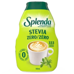 Splenda, Keto, Stevia liquid Sugar Substitute, 100mL bottle, Splenda Liquid Stevia, 100mL