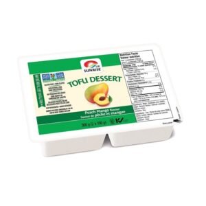 Sunrise Peach Mango Flavour Tofu Dessert, 2x150g