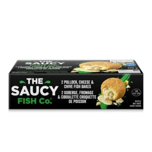 The Saucy Fish Co. 2 Pollock, Cheese & Chive Fish Bakes, TSFC POLLOCK FISH BAKE