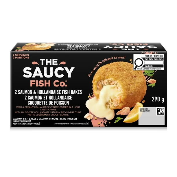 The Saucy Fish co. 2 Salmon & Hollandaise Fish Bakes, TSFC SALMON FISH BAKE