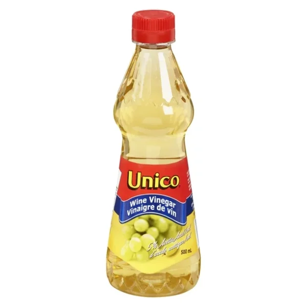 Unico White Wine Vinegar, Unico White Wine Vinegar 500mL