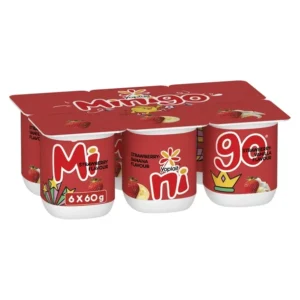 Yop 2% Minigo Duo, Variety Pack, Kids Snack, 6 x 60g
