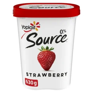 Yoplait Source Strawberry 0% M.F. Yogurt, 630 g