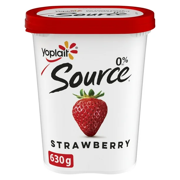 Yoplait Source Strawberry 0% M.F. Yogurt, 630 g