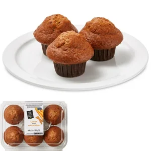 Your Fresh Market Carrot Muffins, 6 muffins, 600 g total