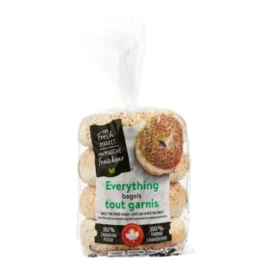Your Fresh Market Everything Bagels, 4 bagels, 450 g